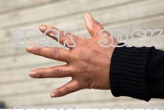 Older black woman hand photo 0003